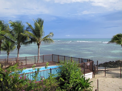 Appartement F2 au bord de la mer avec piscine