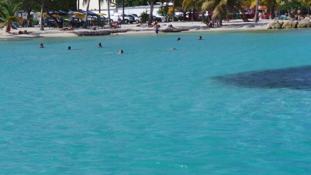 La plage du bourg de Sainte-Anne