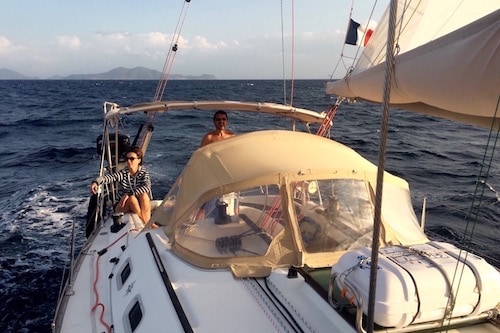 Croisière à la voile